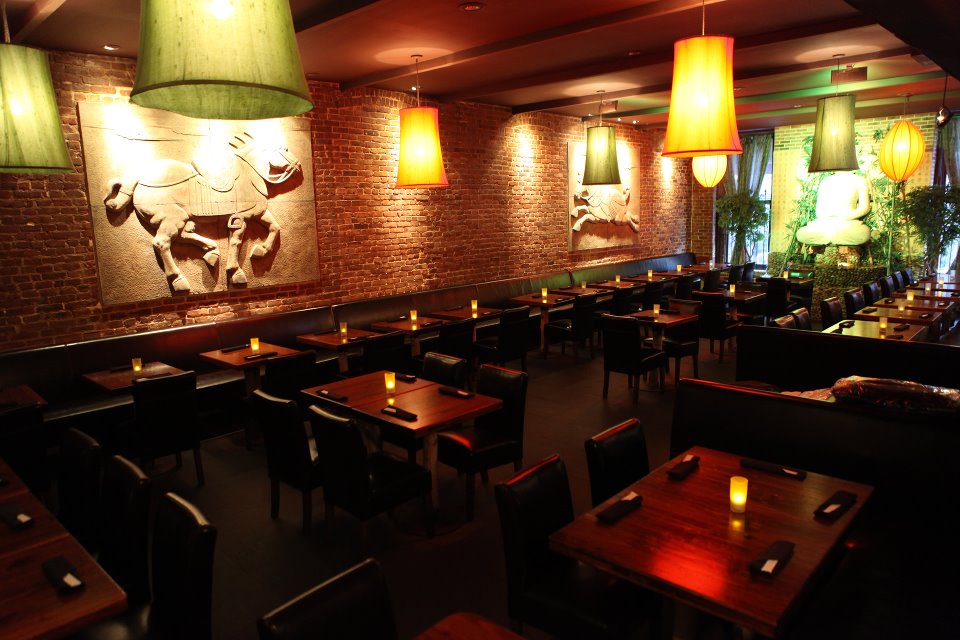 Asian Fusion Restaurants In Nyc Amber Pan Asian Cuisine New York