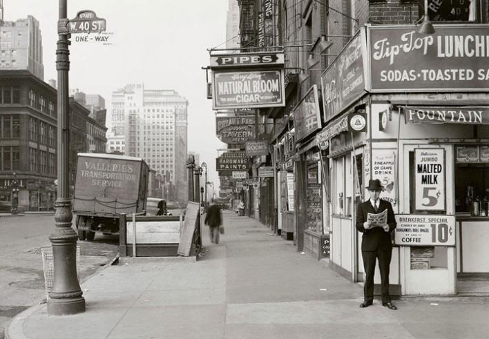 6th Ave. and 40th St, 1940