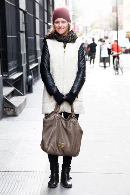 November 26 NYC Street Style - New York Street Style Pictures - ELLE