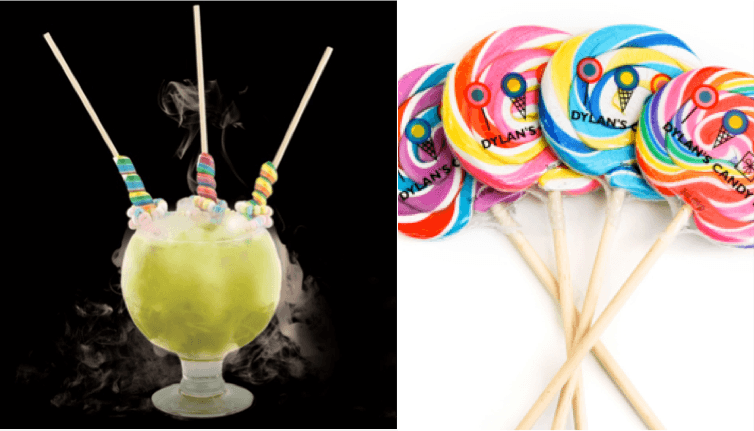 Lollipop Passion Cocktail - Sugar Factory american Brasserie
