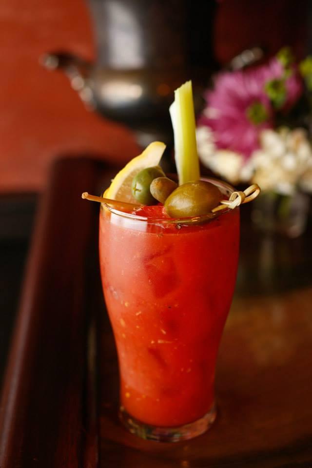 Bloody Chan: vodka, spiced san marzano D.O.P. tomato juice, horseradish, spicy pickle juice, sichuan pepper