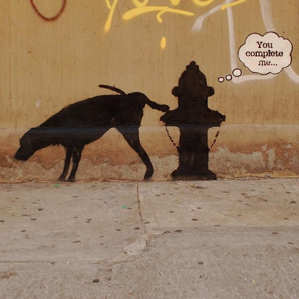 Banksy - You Complete Me