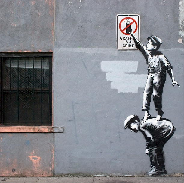 Banksy - The Street Is In Play