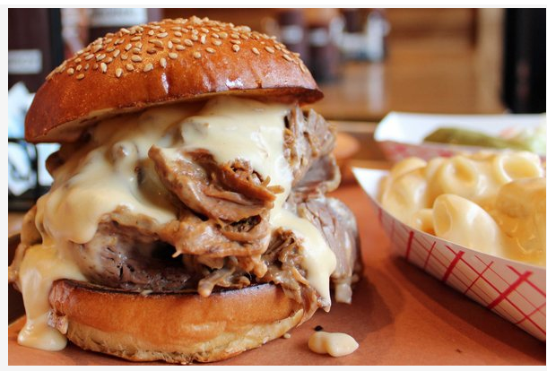 Cheese steak - Mac & Cheese at Butcher Bar