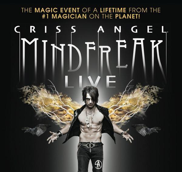 Criss Angel MindFreak Live Ticket