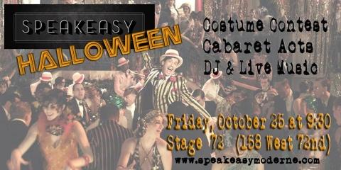 Speakeasy Moderne Halloween Party