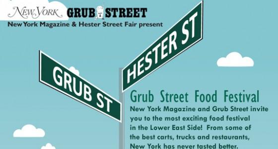 Grub Street Food Festival Poster