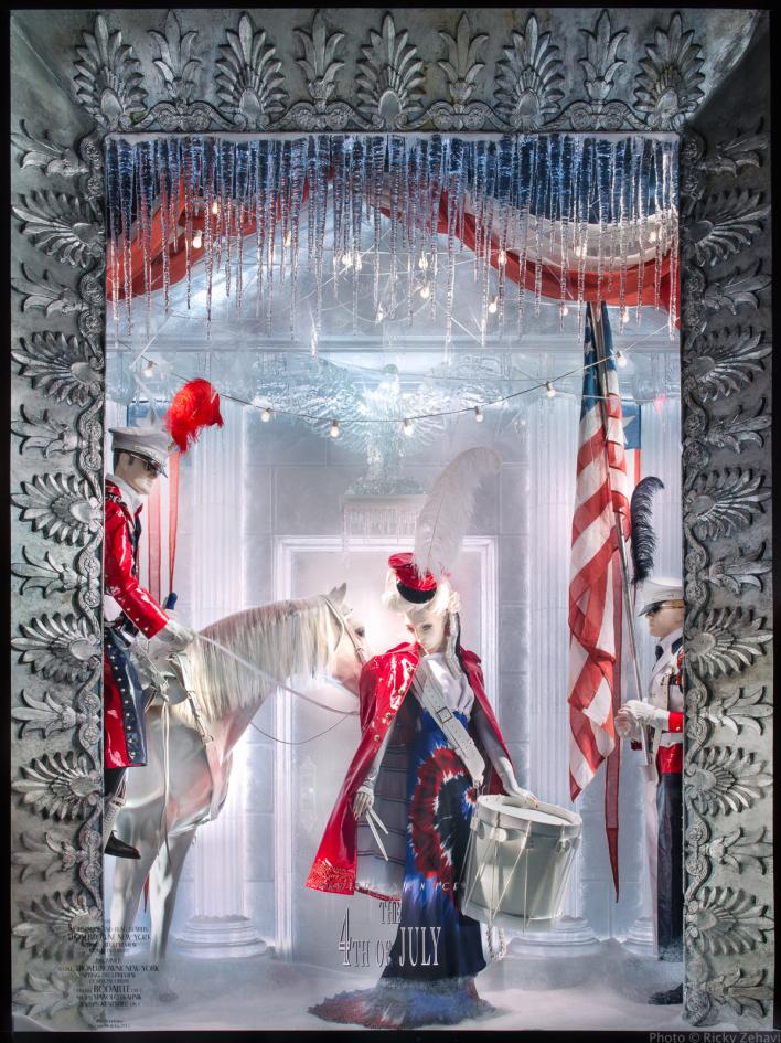 Bergdorf Holiday Window 2013 - July 4th