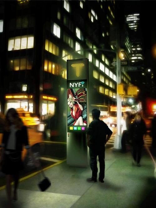 High-tech payphone concept with free Wi-Fi wins NYC design challenge