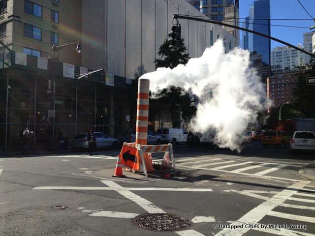 Manhattan steam vent