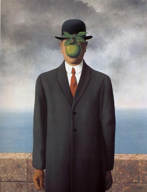 Magritte: The son of man