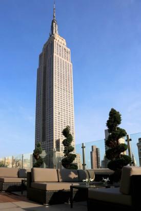 Empire state building view