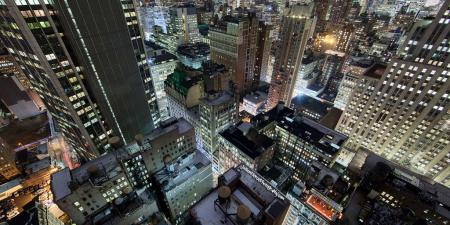Stunning Aerial View from Midtown Manhattan