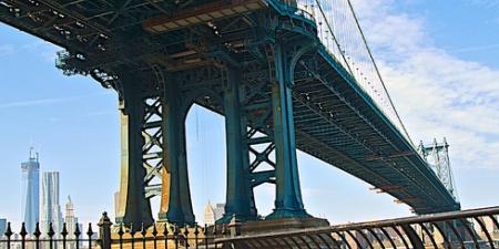 DUMBO-Manhattan Bridge & a Rubba Ti-yah