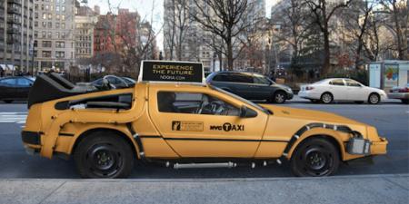 DeLorean Taxi