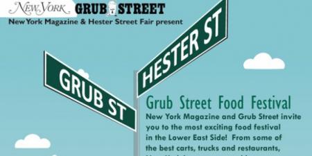 Grub Street Food Festival Poster