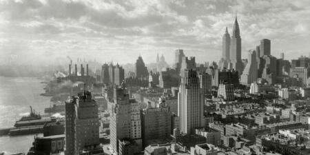 New York Skyline Early 1900