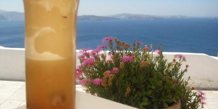 Instead of calorie infused frappucinno, Greeks sips on fantastically smooth Frappé to cool off