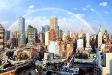 Rainbow over Manhattan